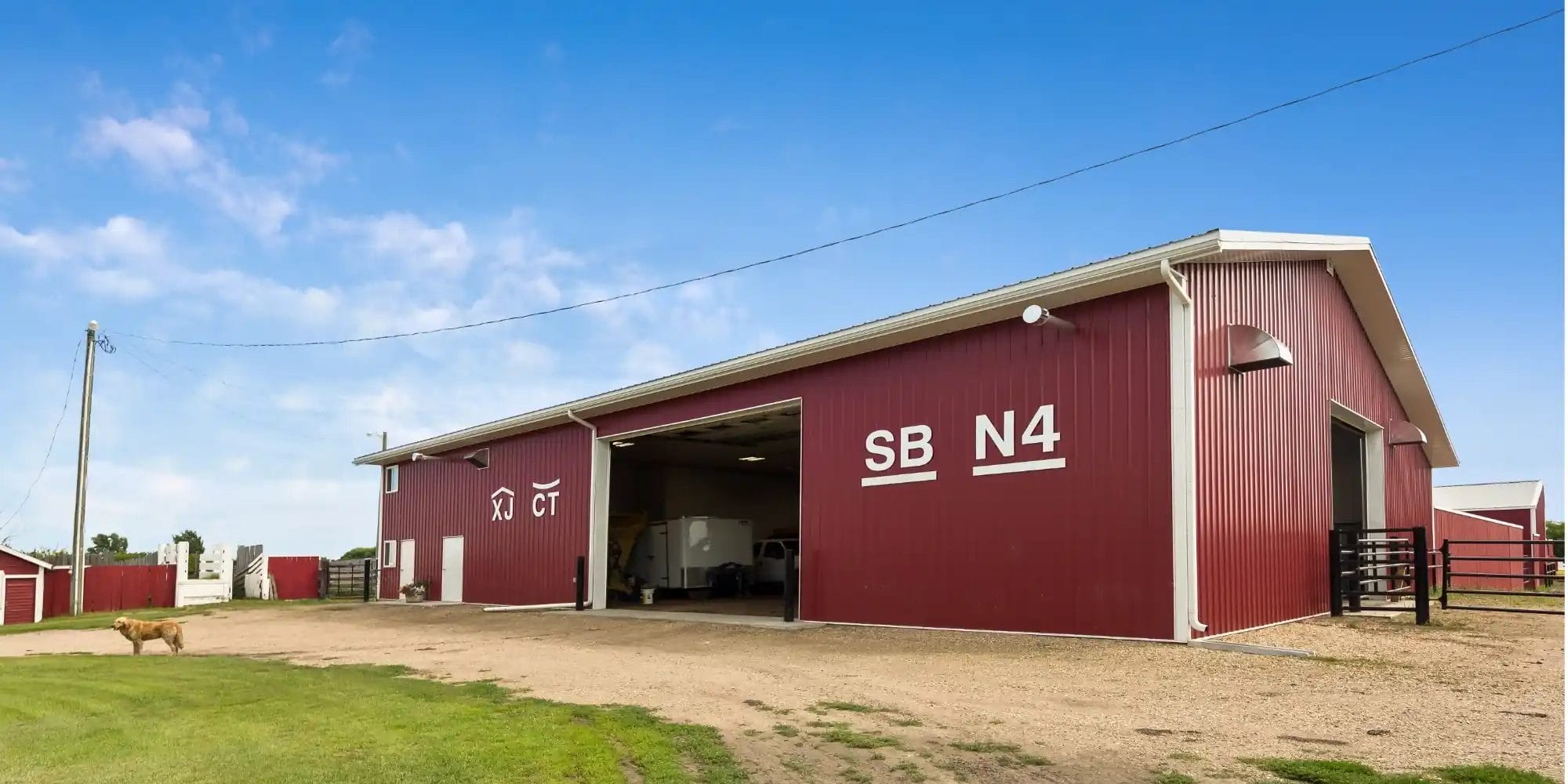50 x 80 x 16 calving barn